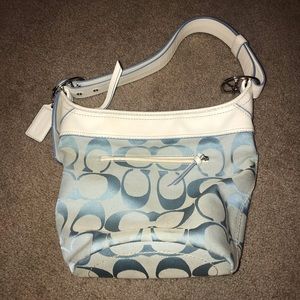 Blue Coach Purse